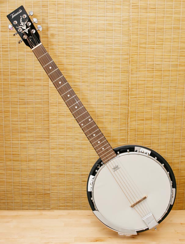 Sangle de banjo rétro vintage jacquard tissé de qualité Red White and Blue Paisley Banjo 
