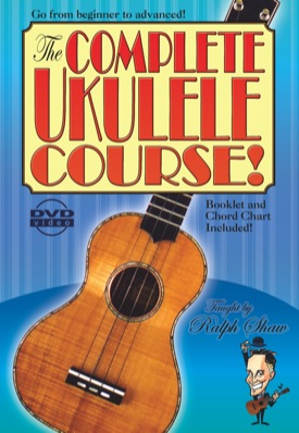 Ukulele kennsluefni / bækur / DVD